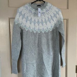 Fair Isle Sweater Dress